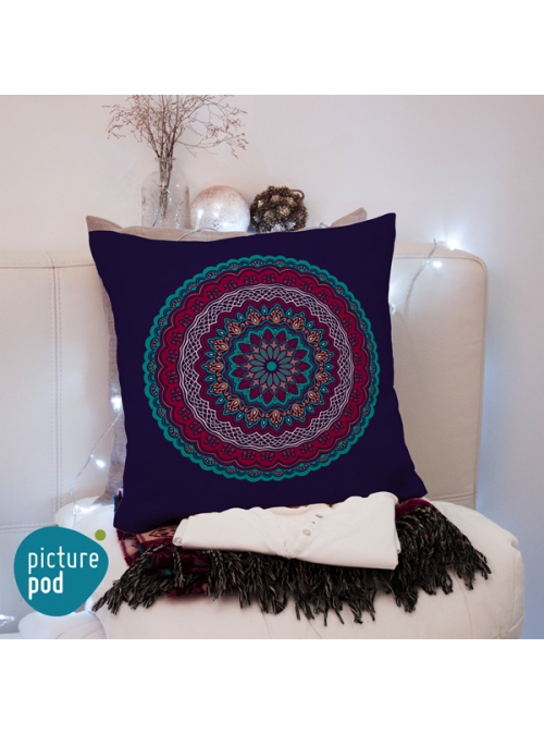 Ornamental Circle Cushion - 50cm