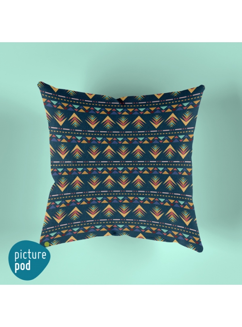 Arrow Seamless Pattern Cushion - 35cm