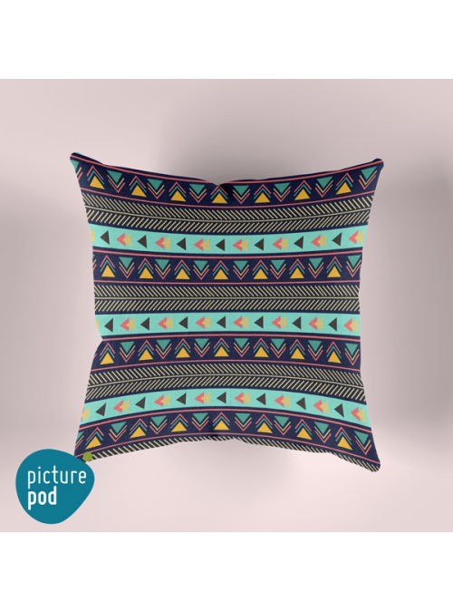 Striped Arrows Cushion - 35cm