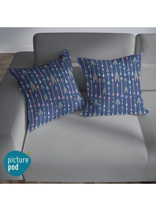 Arrow Pattern Cushion - 35cm