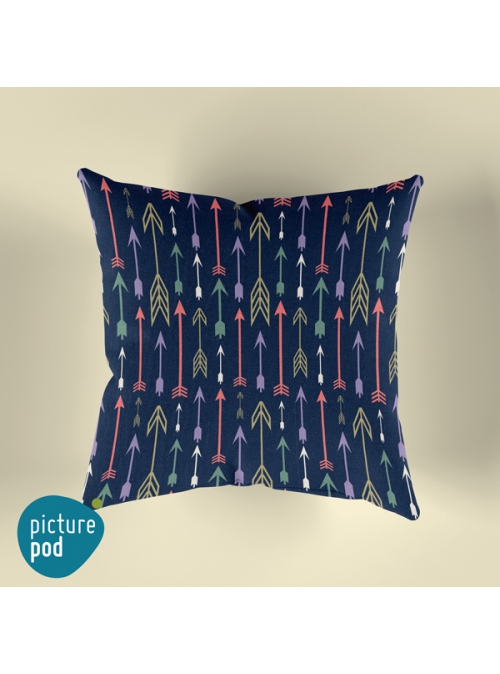 Arrow Pattern Cushion - 35cm