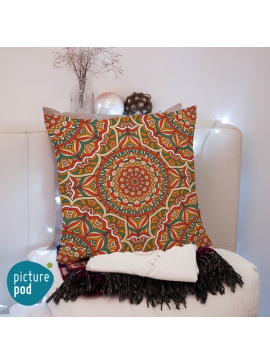 Vintage Ornament Cushion - 50cm