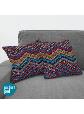 Tribal Pattern Cushion - 35cm