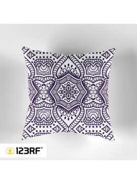 Ethnic Floral Cushion